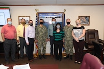 Members of Norfolk Naval Shipyard’s (NNSY) Dependable Mission Delivery Pillar Team.