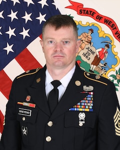 Official photo of Command Sgt. Maj. Chadwick L. Moneypenny.