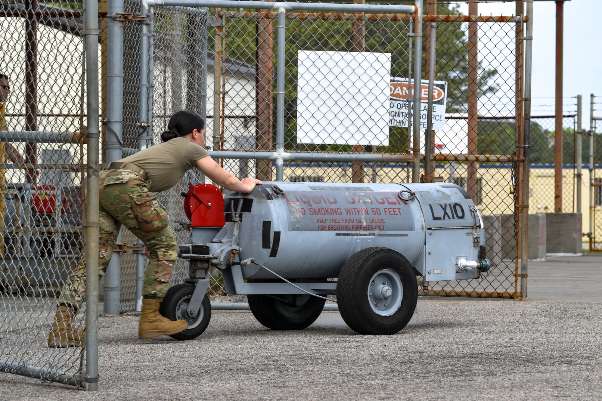 Members of the 910th LRS traveled to JB Charleston to conduct training on an active duty installation to ensure they remain combat-ready.