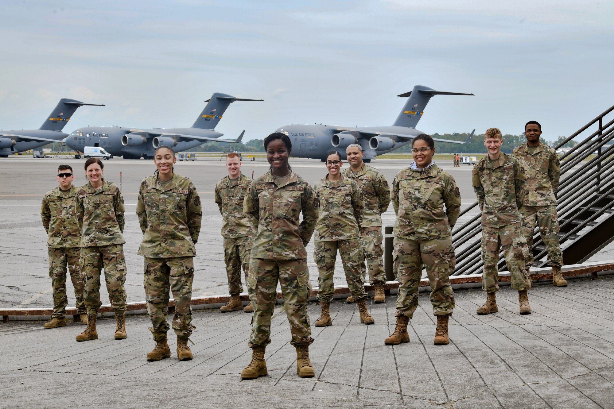 Members of the 910th LRS traveled to JB Charleston to conduct training on an active duty installation to ensure they remain combat-ready.