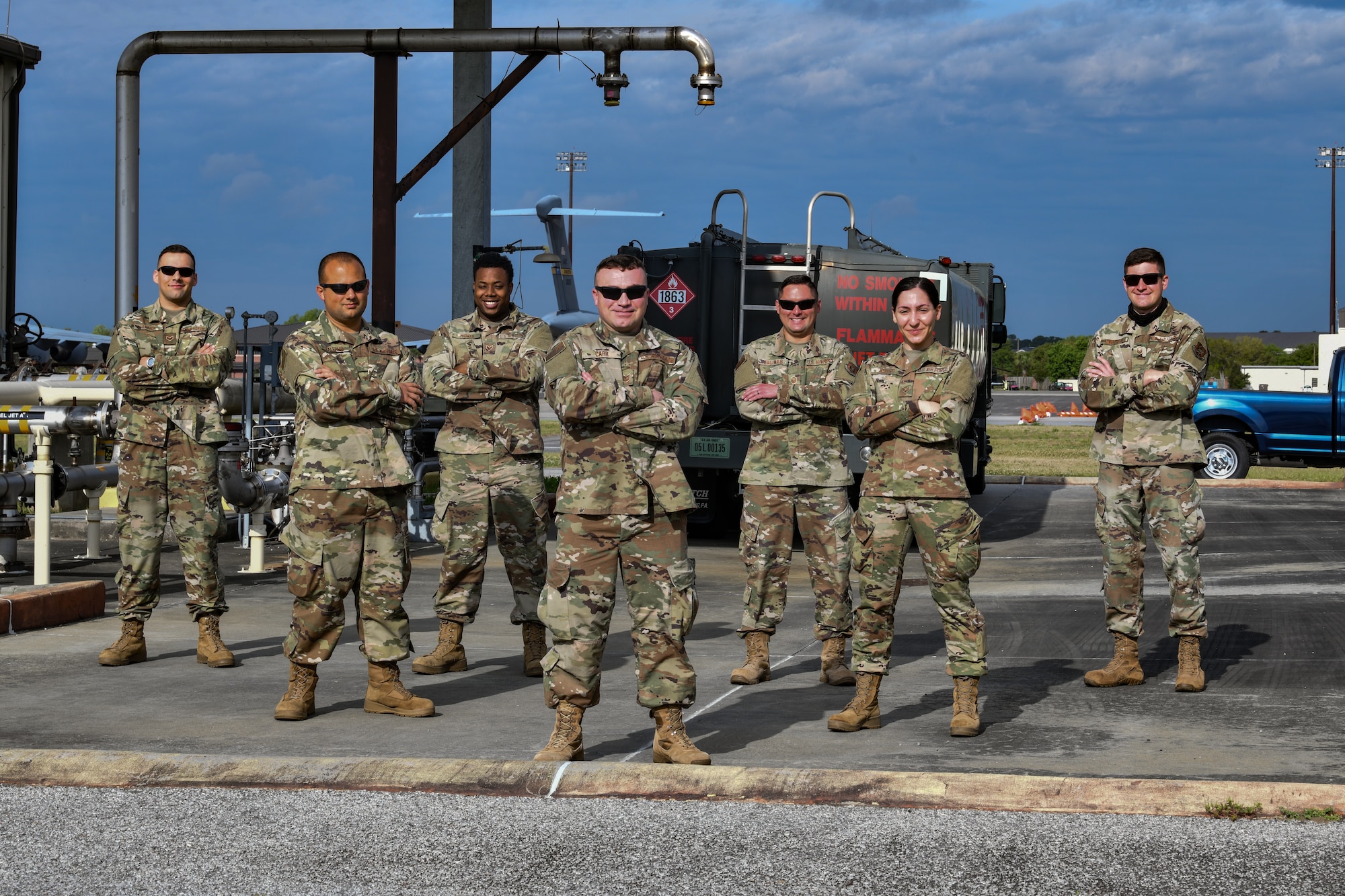 Members of the 910th LRS traveled to JB Charleston to conduct training on an active duty installation to ensure they remain combat-ready.