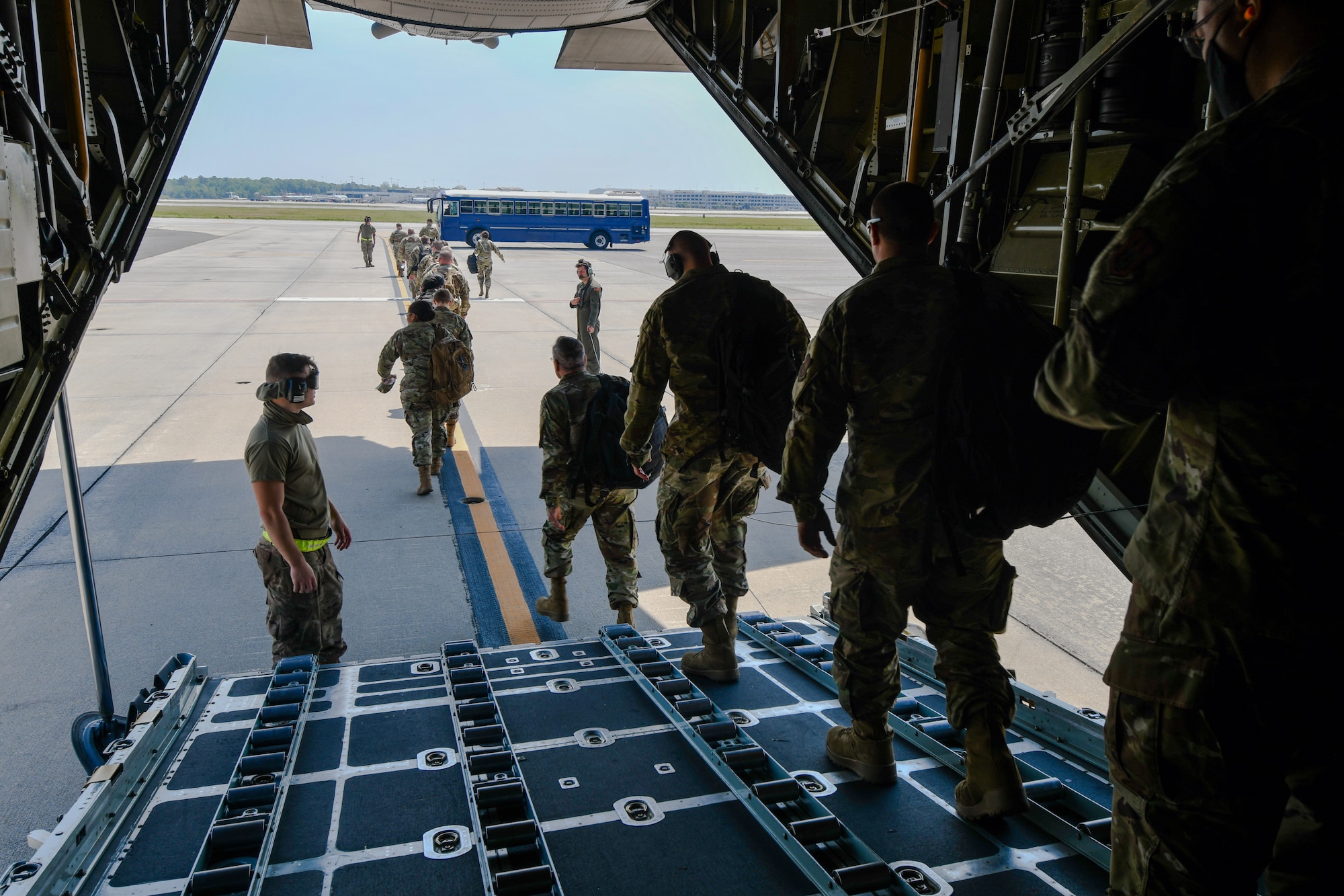 Members of the 910th LRS traveled to JB Charleston to conduct training on an active duty installation to ensure they remain combat-ready.