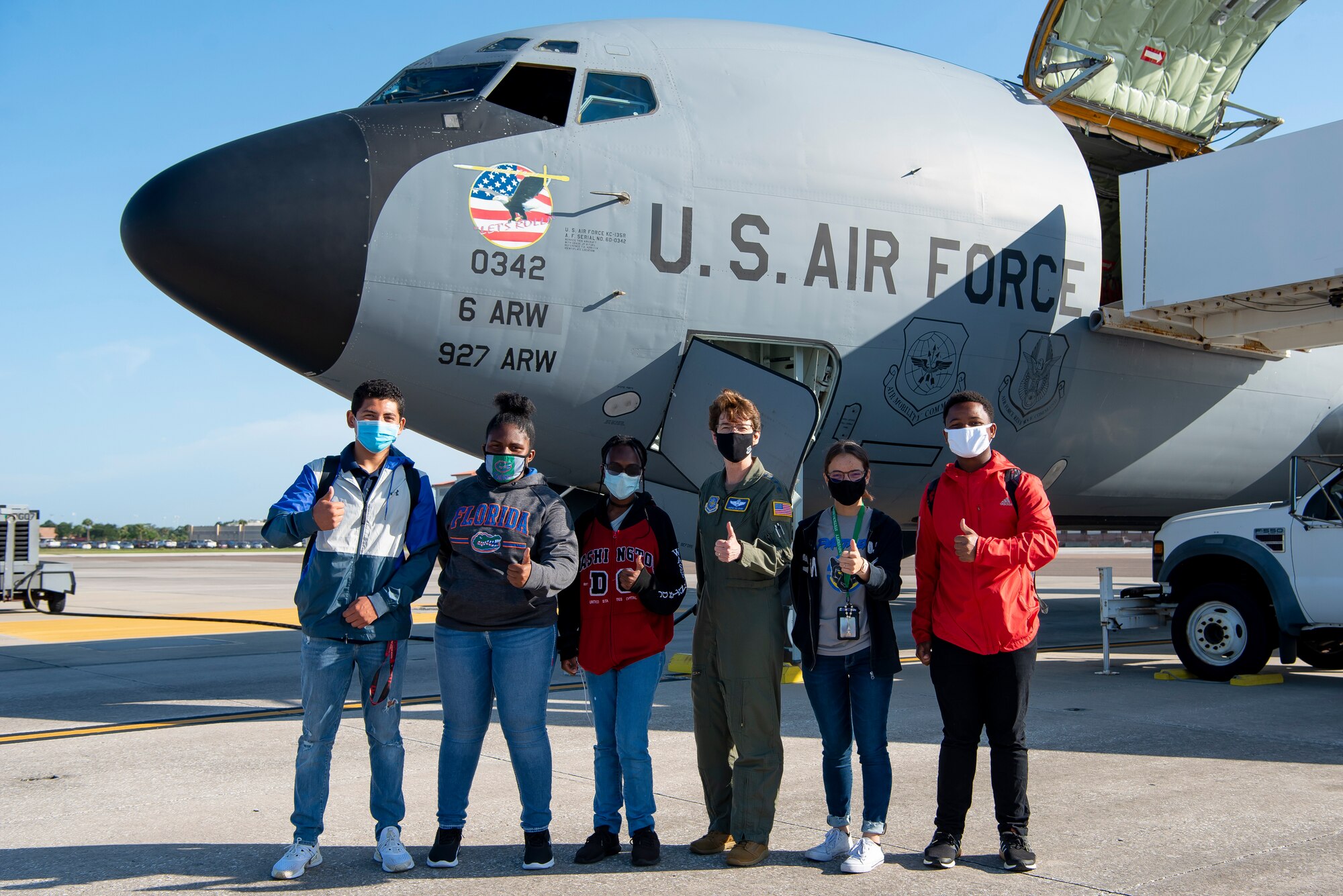 AMC Command Team Visits MacDill Air Force Base