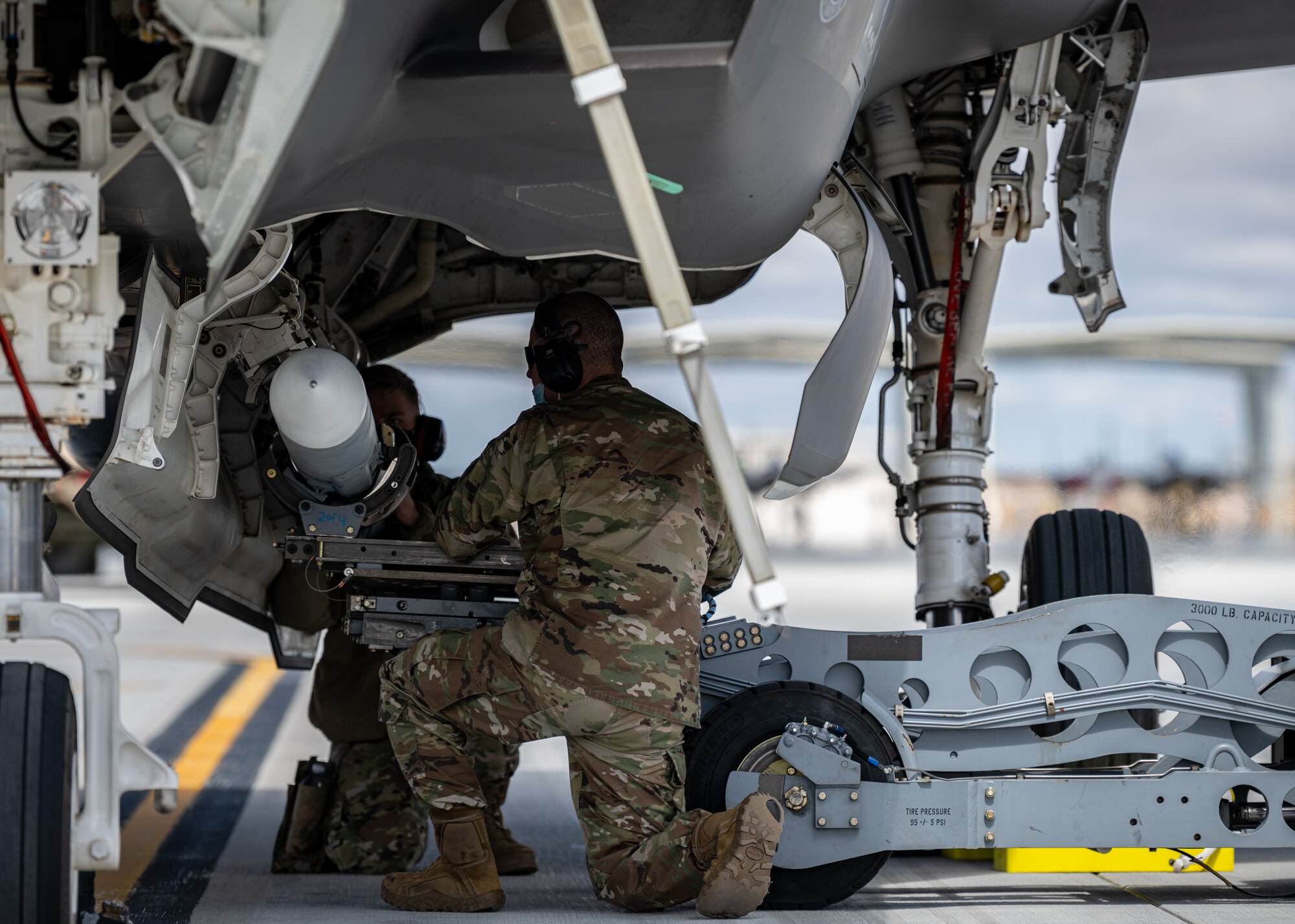 A photo of F-35 Lightning II maintenance