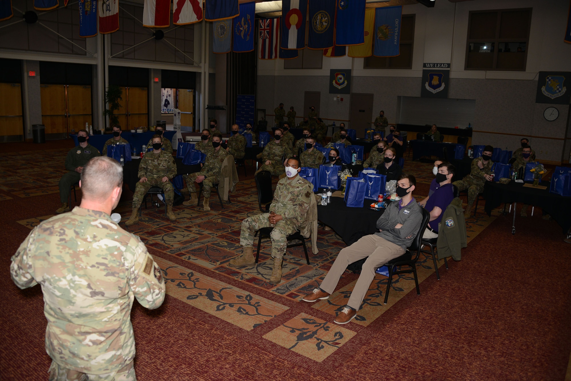 The 931st Air Refueling Wing at McConnell Air Force Base, Kansas, hosted a tour for the 352nd Recruiting Squadron to highlight the mission, local community and the need for more people as the unit is growing with the recently added KC-46 mission