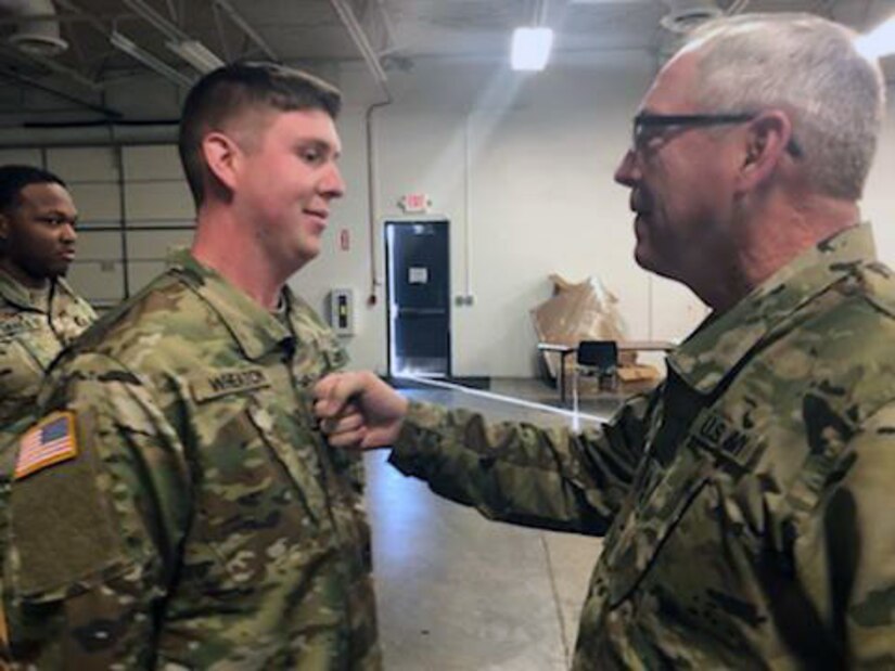 Traverse City, Mich., native serves as NCO in Fort Bliss Mobilization Brigade