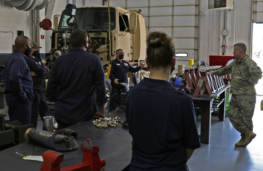 88th Readiness Division CG at  Lanny J. Wallace Reserve Center's Reserve Personnel Action Center