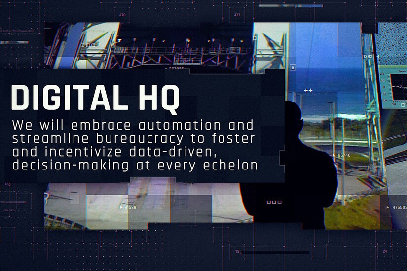 A graphic with pictures and the words 'Digital HQ' on it.