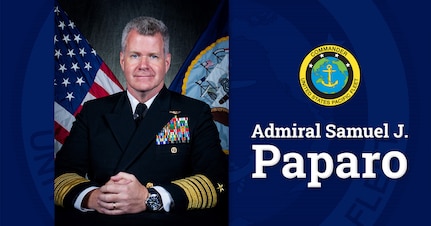 Paparo takes helm as U.S. Pacific Fleet commander