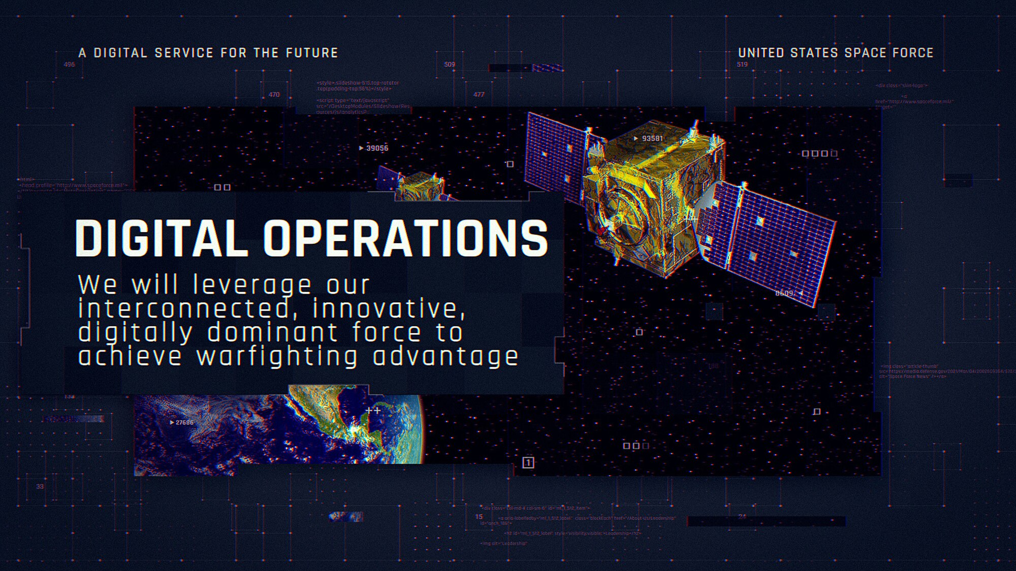 Vision for Digital Service - Digital HQ Graphic
