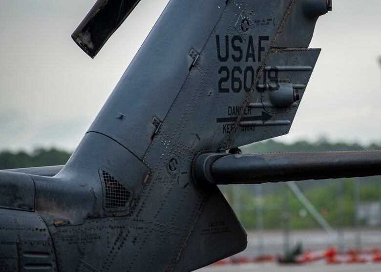 MH-60G Pave Hawk helicopter at t Hurlburt Field, Florida