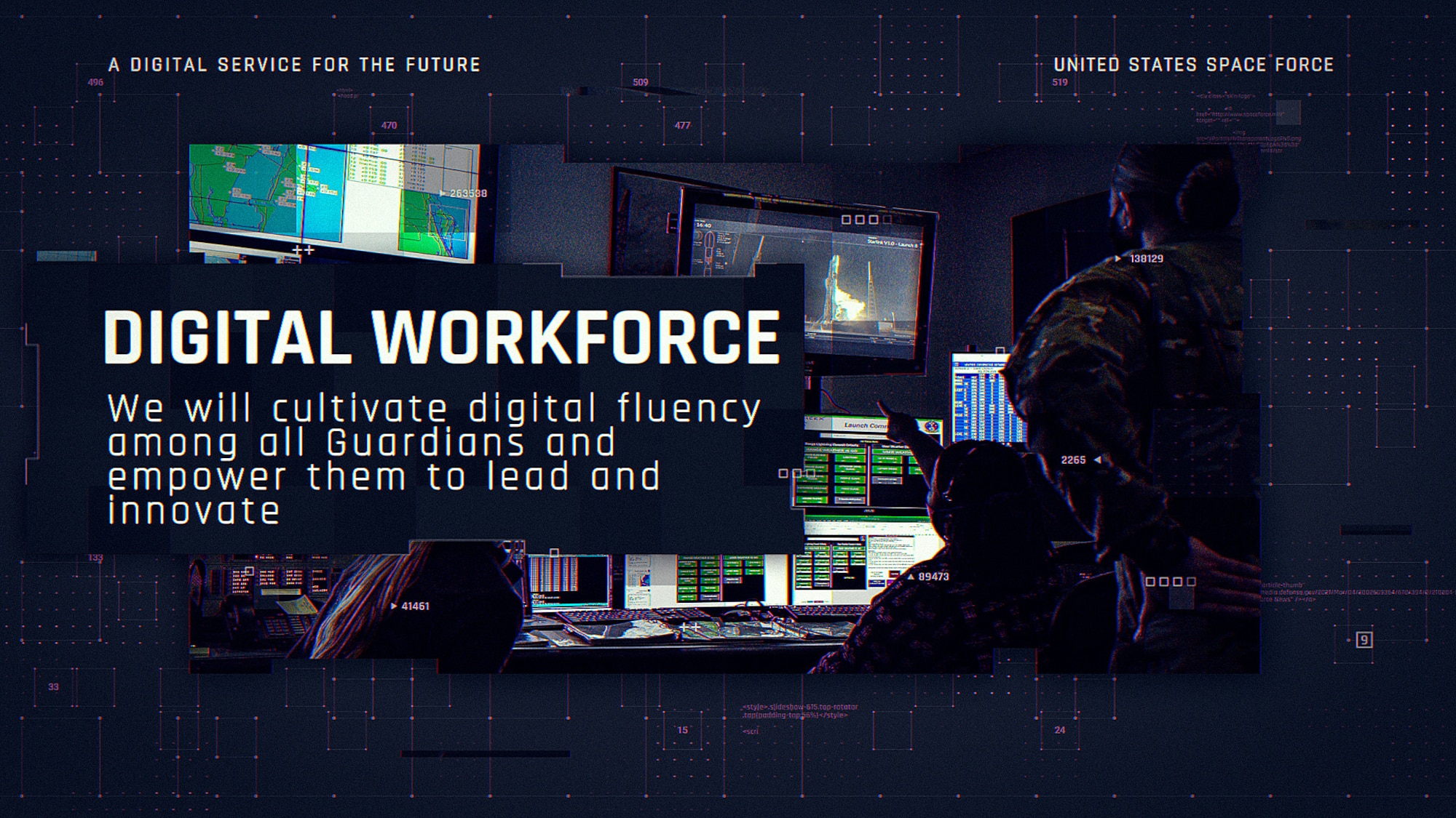 Vision for Digital Service - Digital HQ Graphic