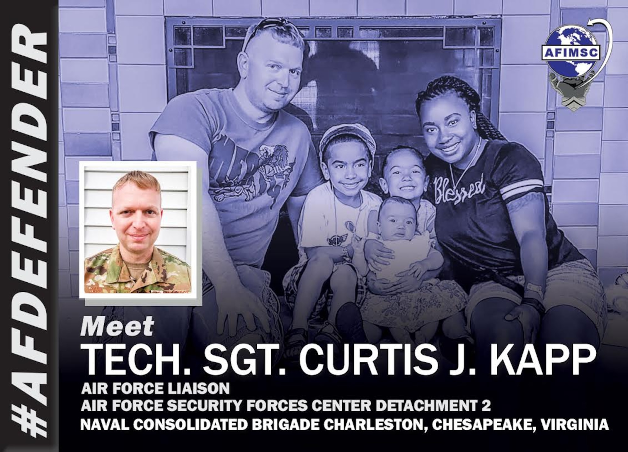 Graphic of Tech. Sgt. Curtis J. Kapp