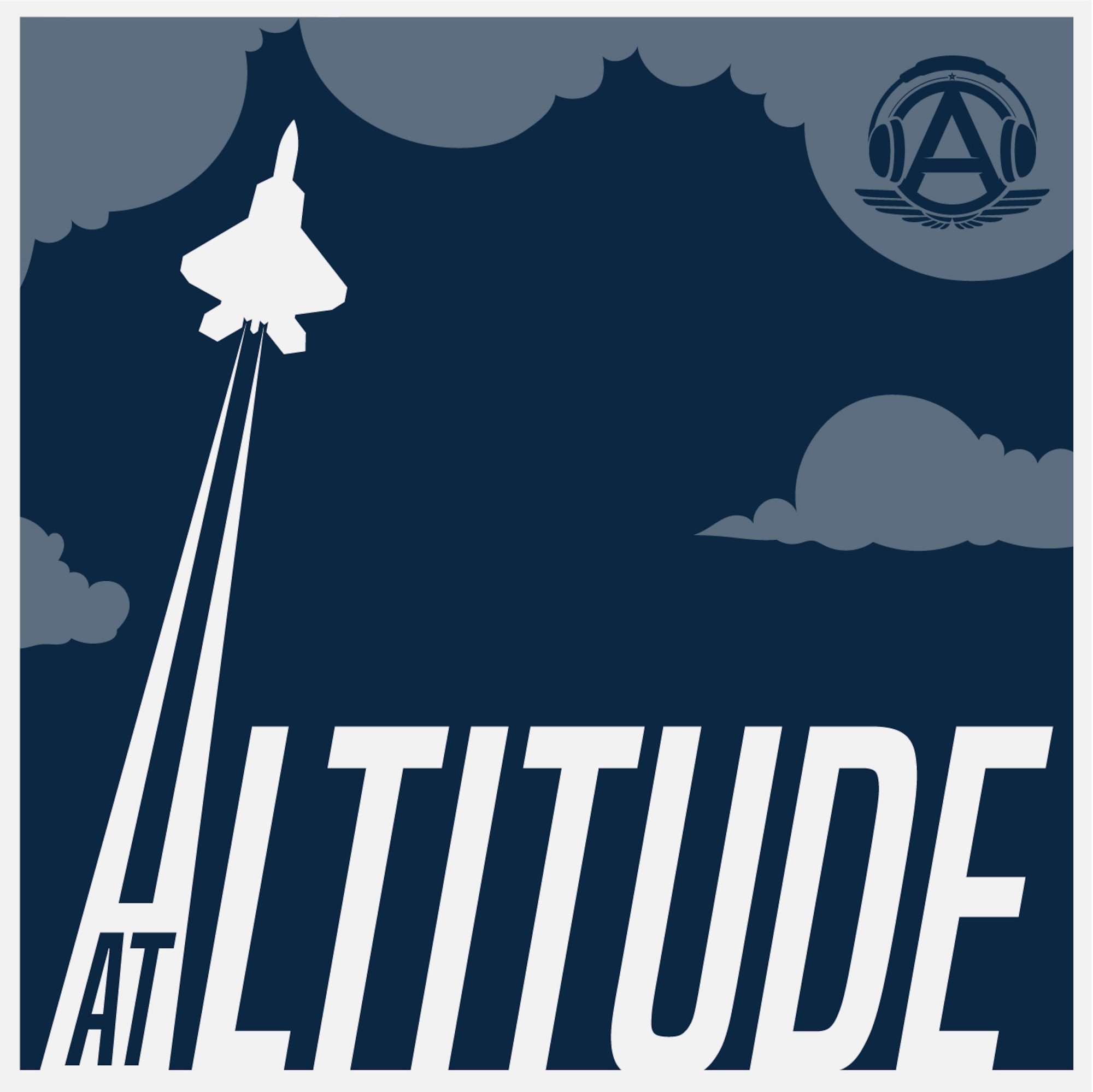 Logo for the Official Podcast of Airman Magazine