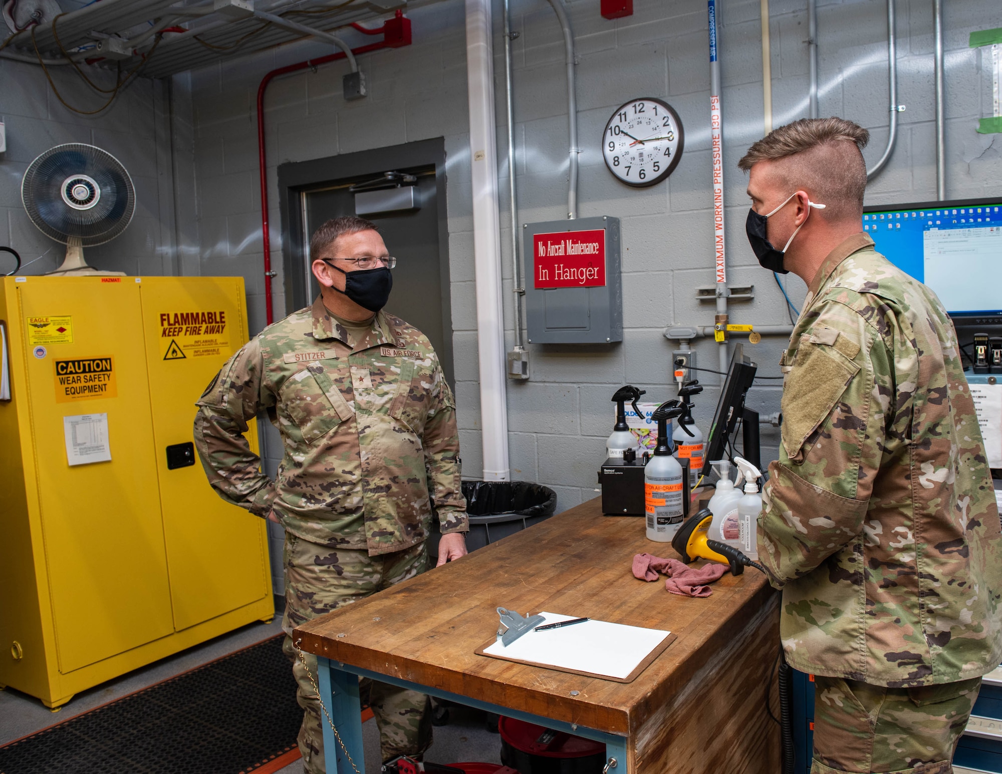 Brig.Gen. Stitzer visits Niagara Falls ARS