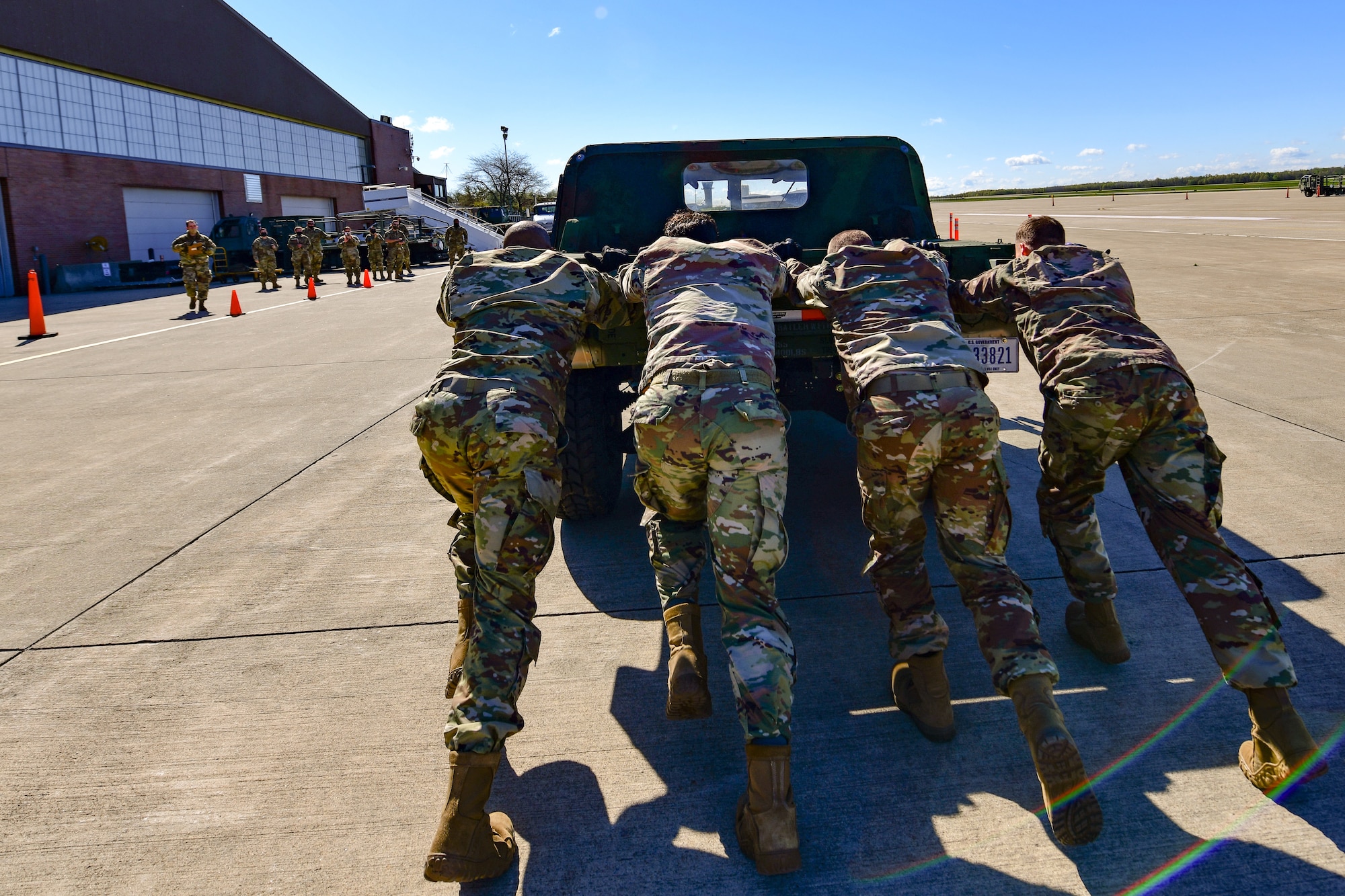 The 76er is an annual event held in-house to test Airmen’s skills in a team-based competition spanning multiple events. It emulates the Port Dawg Challenge that Air Force Reserve Command holds every two years.