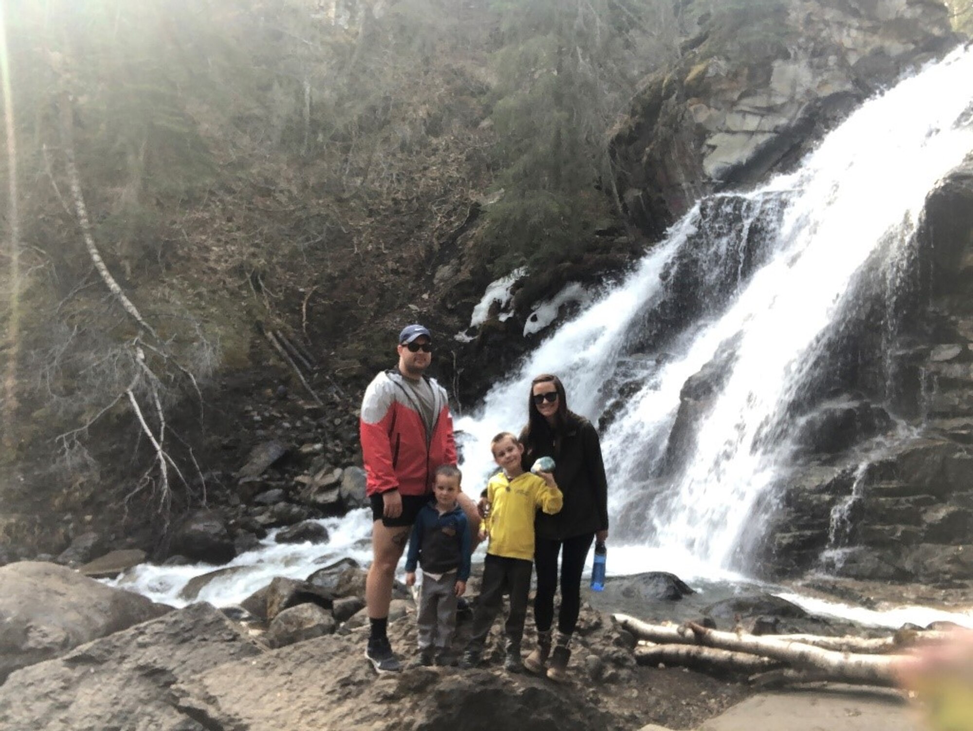 Photo of family together.