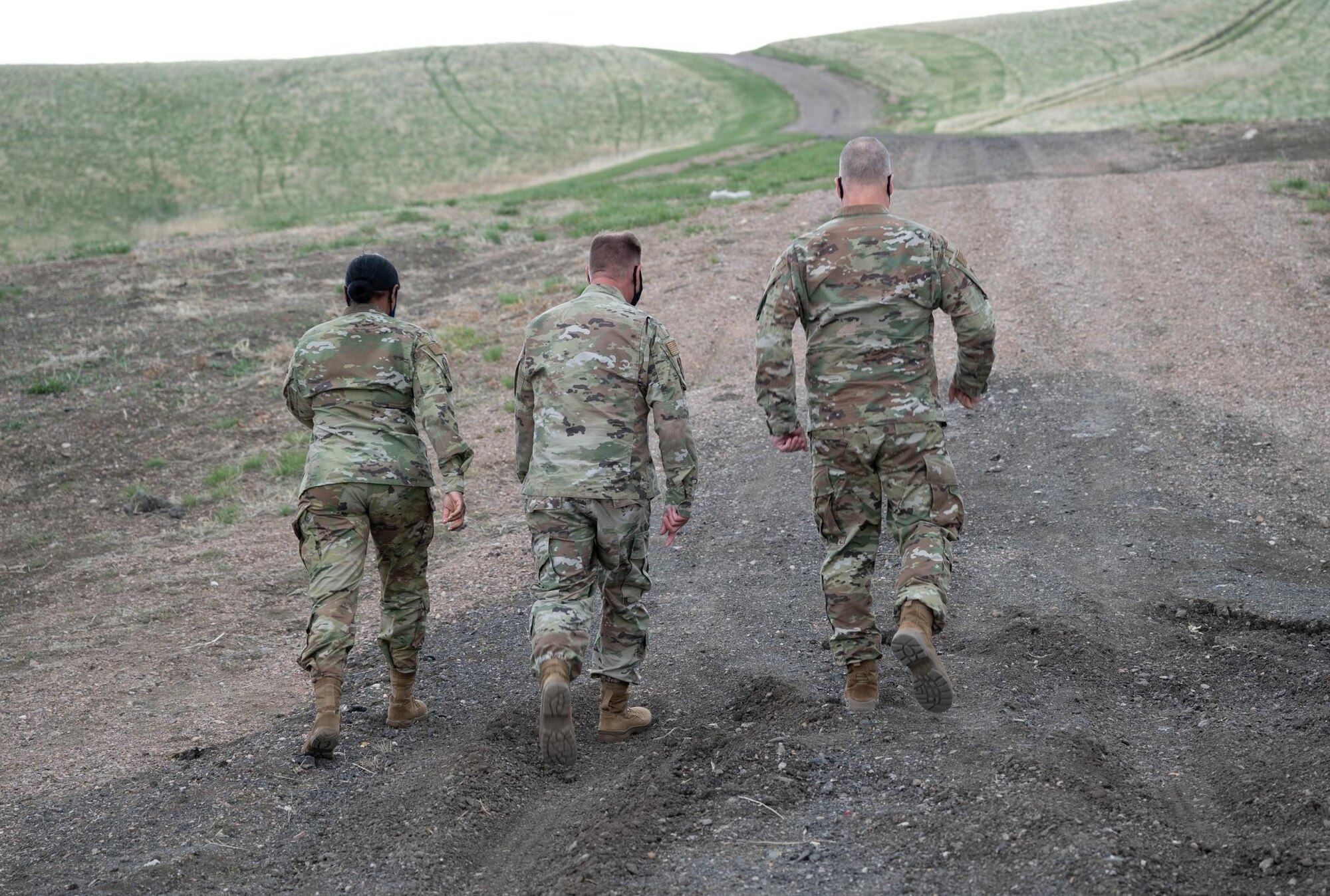 The 28th Civil Engineer Squadron presented an explosives demonstration for Maj. Gen. Mark Weatherington, 8th Air Force and Joint-Global Strike Operations Center commander, during a visit to Ellsworth Air Force Base, S.D., May 4, 2021.