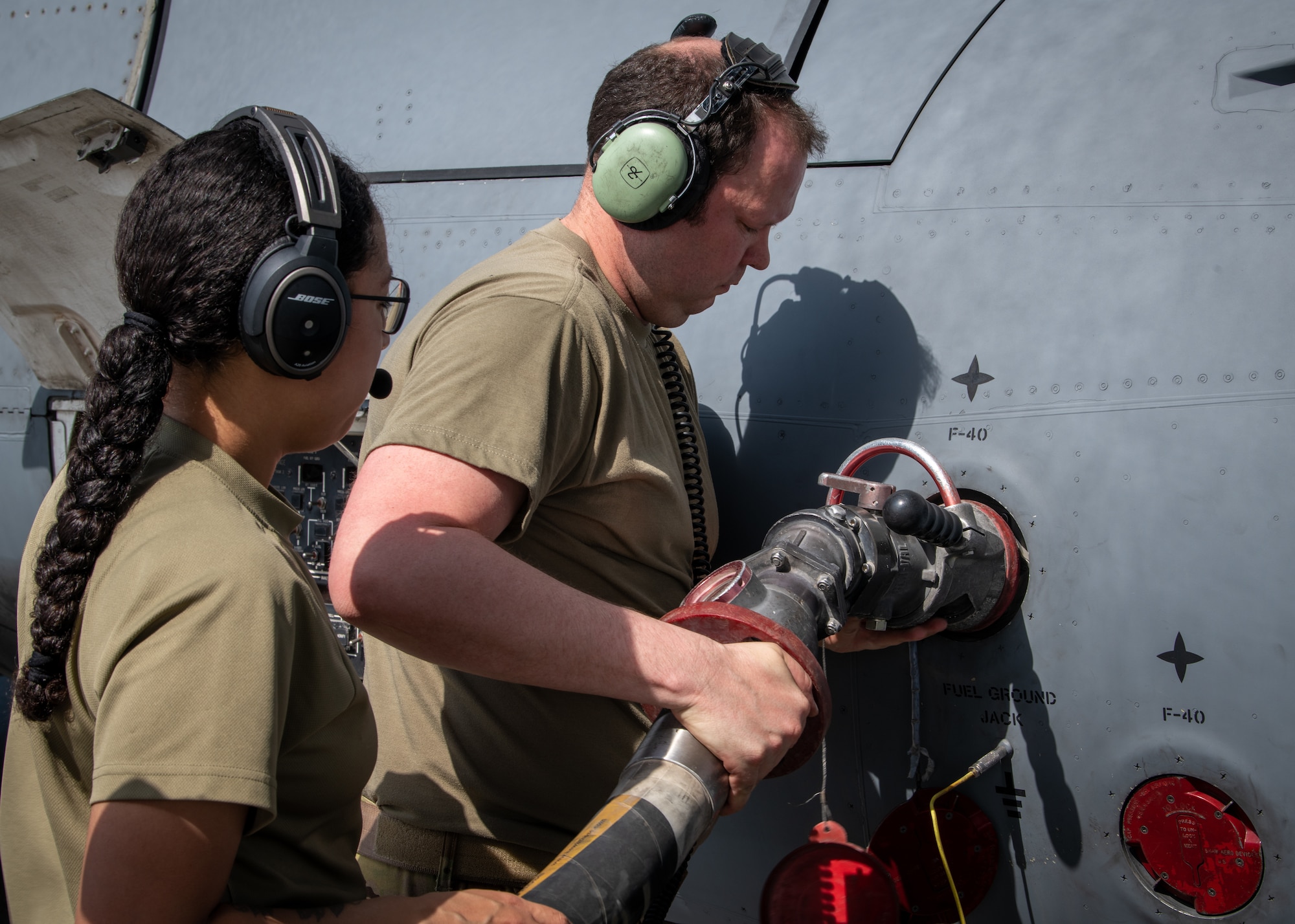 Refueling C-17