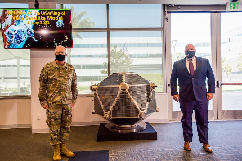 SMC receives Northrop Grumman Vela Satellite model > Los Angeles Air