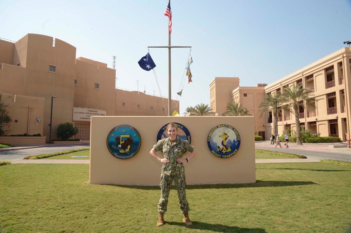 Lt. Casey Jo Parker is a VLC stationed in Manama, Bahrain.