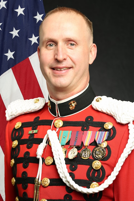 Gunnery Sergeant Brian Rust, "The President's Own" United States Marine Band Graphic Designer, Official Portrait