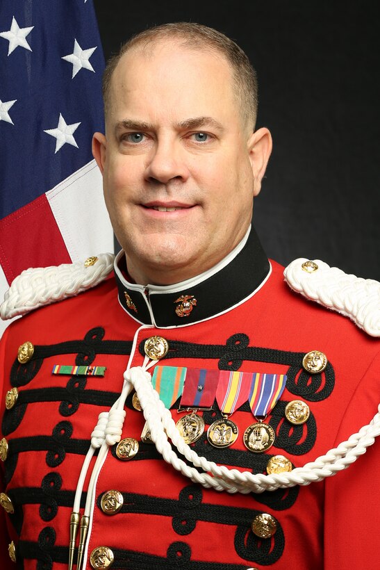 Master Sergeant Preston Mitchell, "The President's Own" United States Marine Band Operations Assistant, Official Portrait