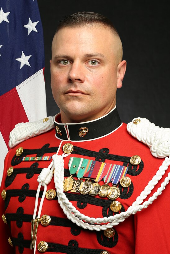 Gunnery Sergeant Steven Williams, "The President's Own" United States Marine Band Operations Assistant, Official Portrait