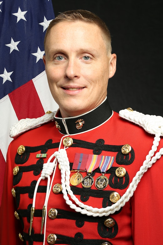 Staff Sergeant Charles Paul, "The President's Own" United States Marine Band Assistant Chief Librarian, Official Portrait