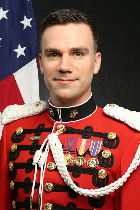 Staff Sergeant Scott Ninmer, "The President's Own" United States Marine Band Arranger, Official Portrait