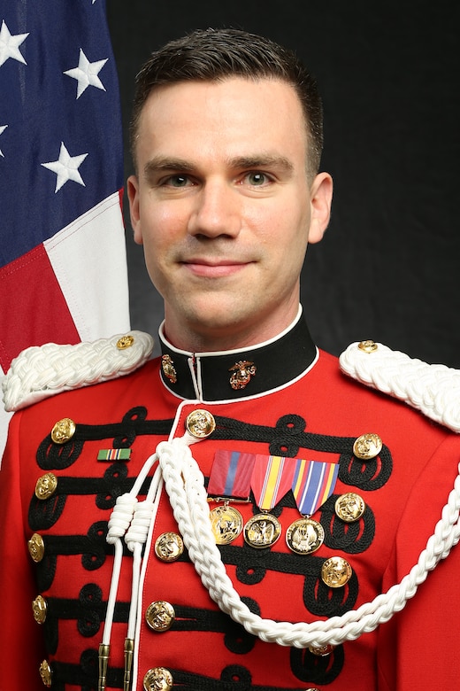 Staff Sergeant Scott Ninmer, "The President's Own" United States Marine Band Arranger, Official Portrait