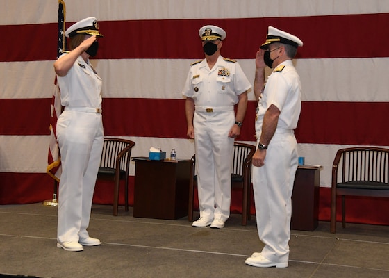 Vice Adm. Kelly Aeschbach assumed command.