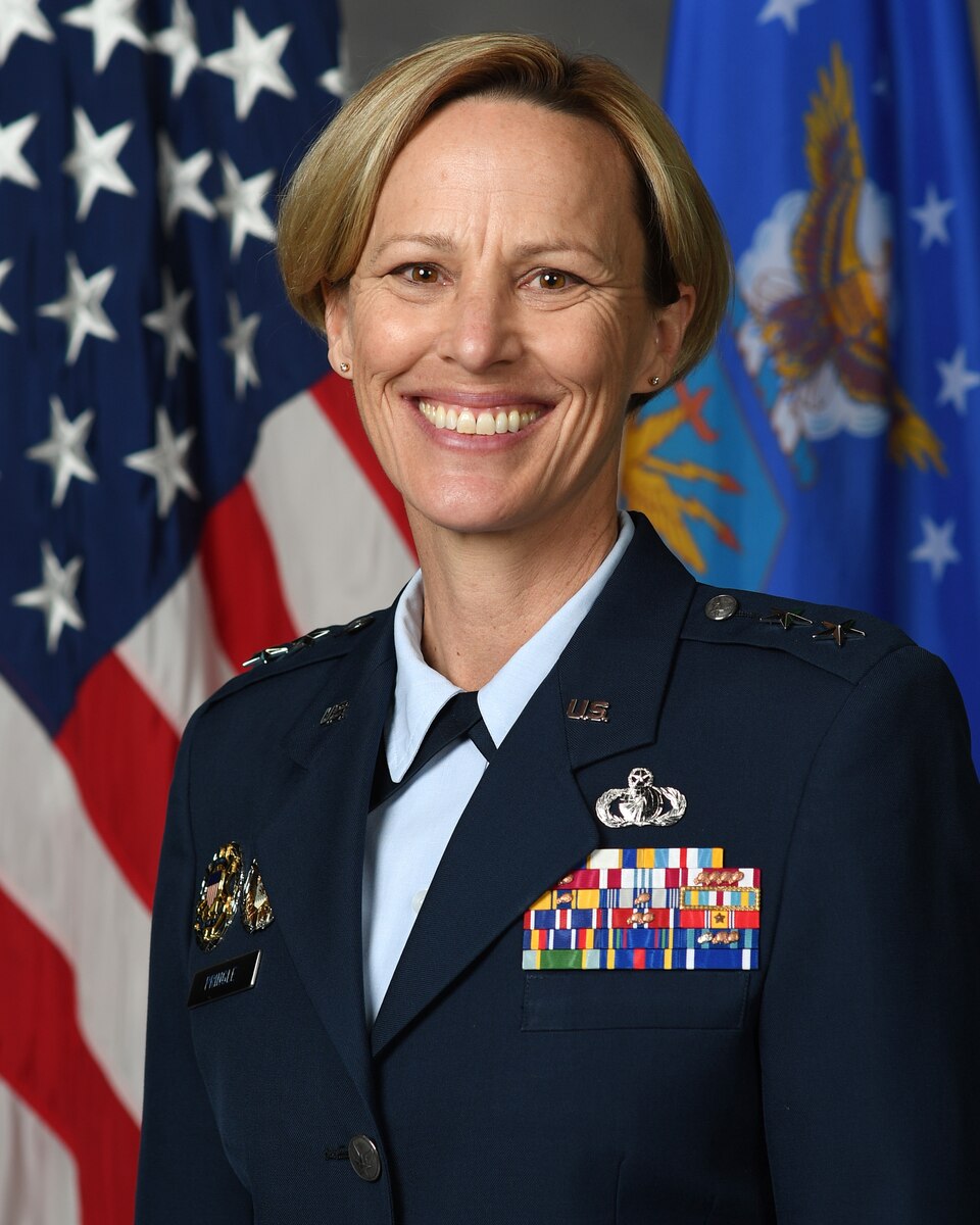 This is the official portrait of Maj. Gen. Heather L. Pringle.