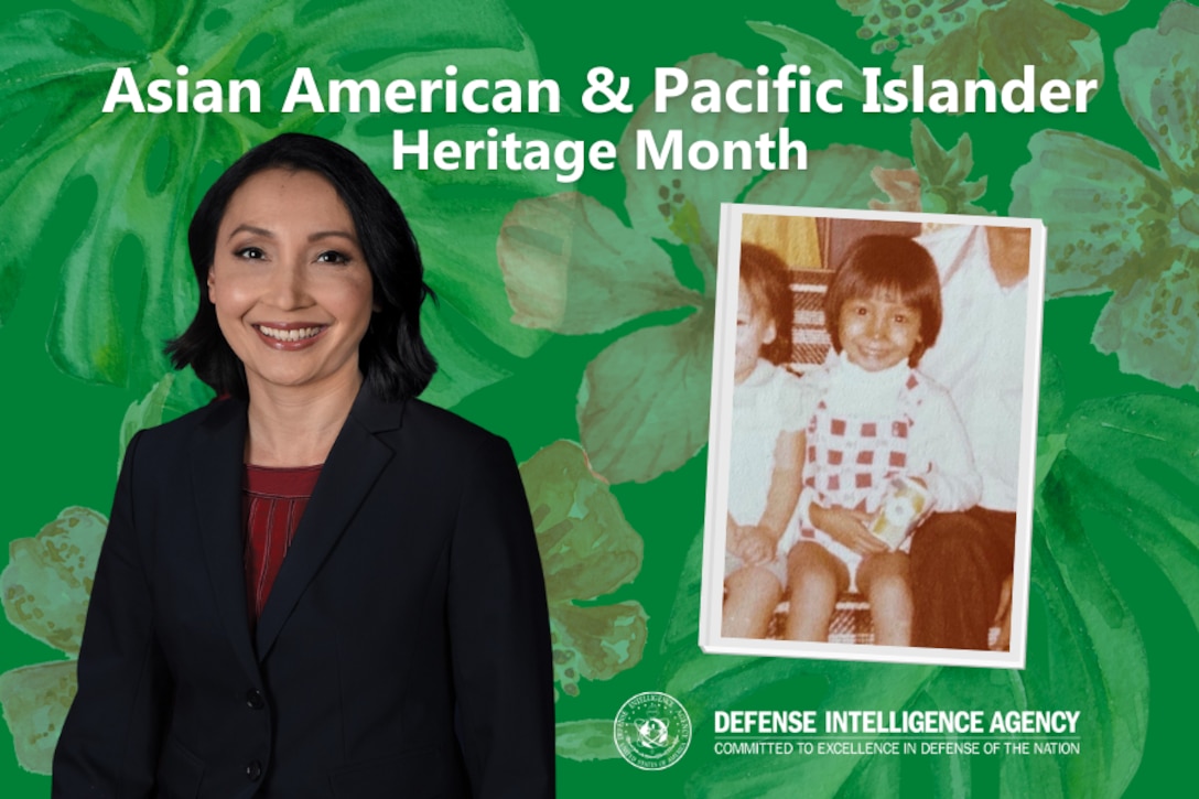Van Hendrey, who manages DIA’s Machine-assisted Analytic Rapid-repository System program, immigrated as a child to the U.S. from Vietnam. (Photos courtesy of Van Hendrey.Graphic by DIA Public Affairs)