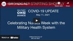 For National Nurses Week, the Military Health System is paying tribute to the dedication our nurses exhibit every day. We welcome Brig Gen Anita L. Fligge, Chief Nursing Officer with the Defense Health Agency to talk to us about why our nurses are so critical.