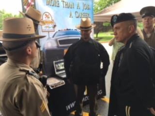 Thirty different activities by military, police, and civilian organizations from the community participated in the celebration attended by nearly 1,500 people of all ages.