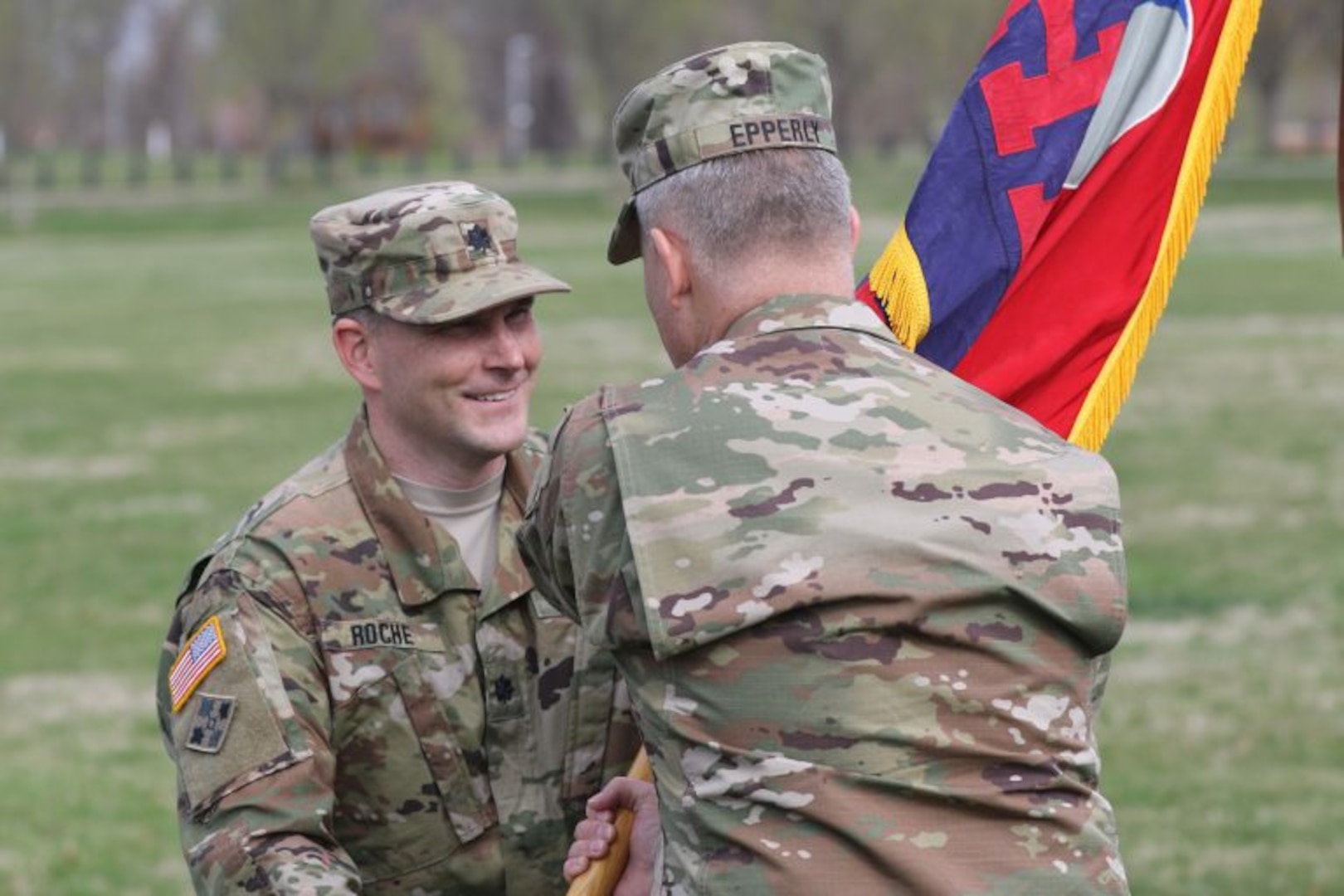 Roche takes command of 29th ID Headquarters Battalion