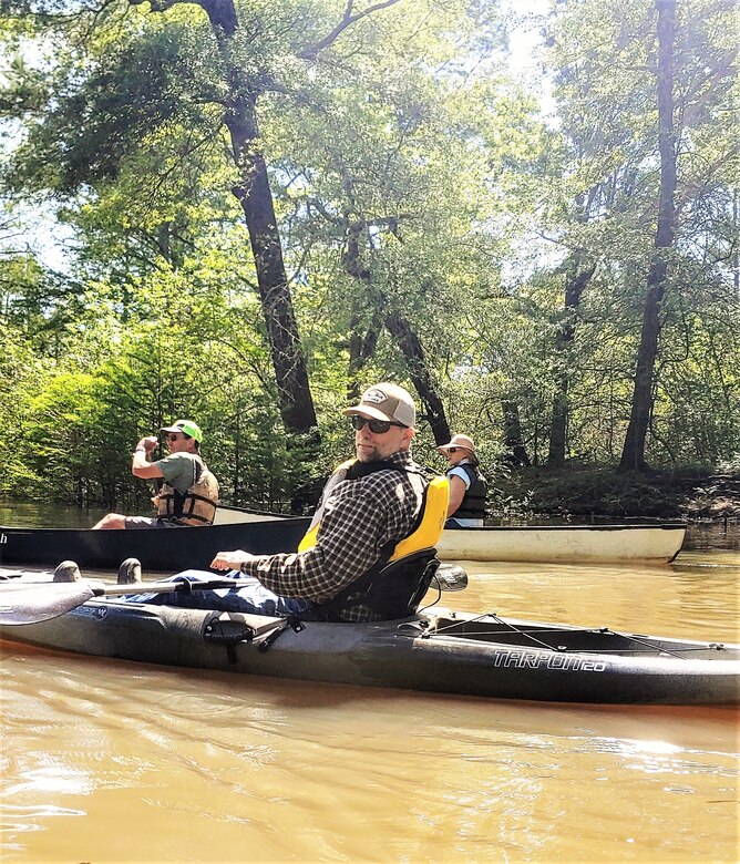 Photos are of the water trails located in Arkansas.