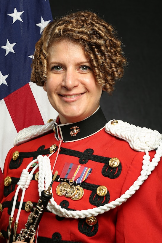 Gunnery Sergeant Tessa Gross, "The President's Own" United States Marine Band Oboist and English Horn Player, Official Portrait