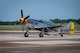 “Swamp Fox,” a P-51 Mustang that was once assigned to the Kentucky Air National Guard, lands after its performance at the Barksdale Defenders of Liberty Air & Space show at Barksdale Air Force Base, Louisiana, May 8, 2021. The Mustang was the primary airframe from its inception in 1947 until 1953. (U.S. Air Force photo by Airman 1st Class Chase Sullivan)