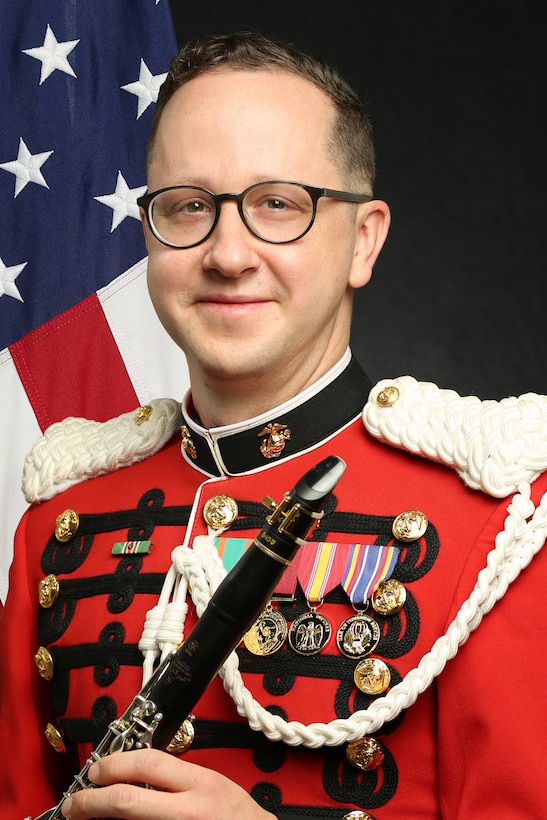 Gunnery Sergeant Patrick Morgan, Jr., "The President's Own" United States Marine Band Principal Clarinetist, Official Portrait