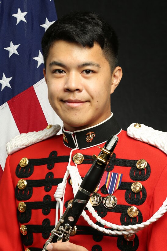 Staff Sergeant Tyler Hsieh, "The President's Own" United States Marine Band Clarinetist, Official Portrait