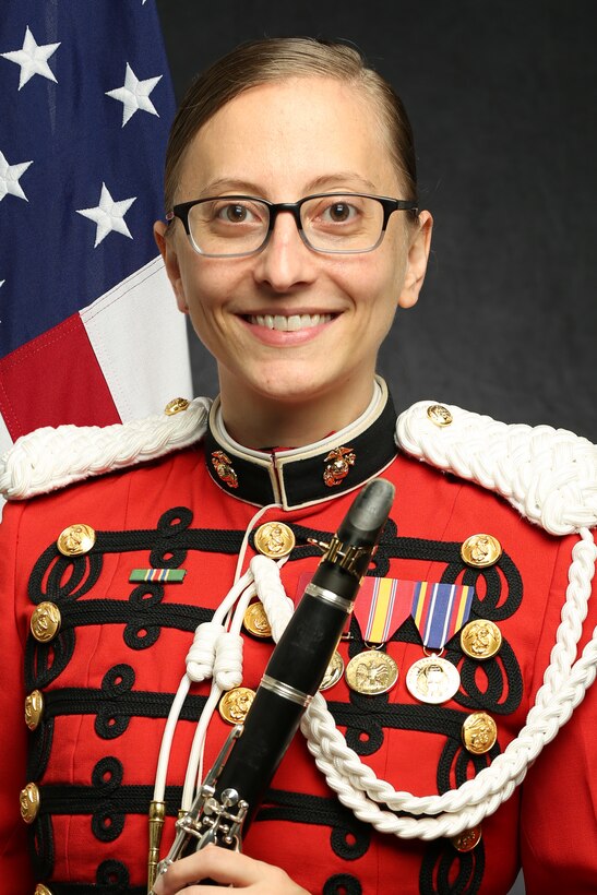 Staff Sergeant Lucia DIsano, "The President's Own" United States Marine Band Clarinetist, Official Portrait