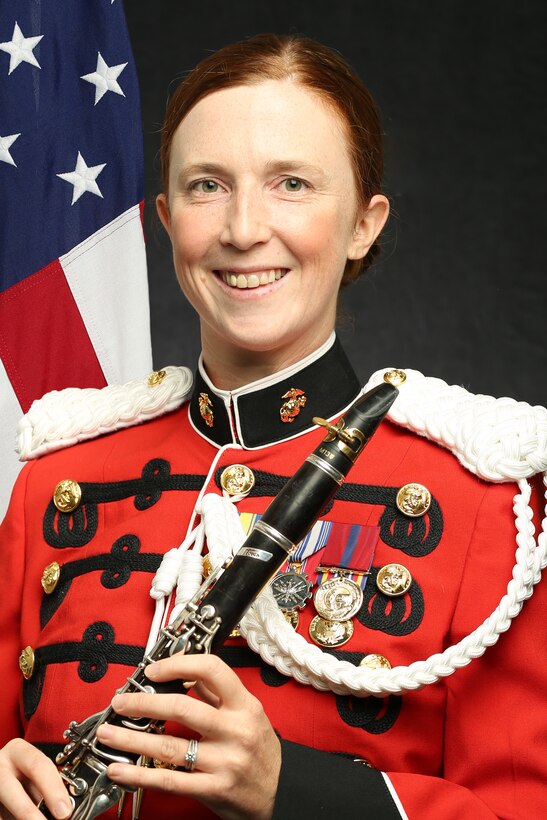Staff Sergeant Kristin Bowers, "The President's Own" United States Marine Band Clarinetist, Official Portrait
