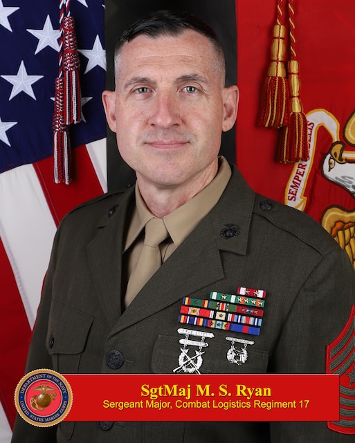Sergeant Major Michael S. Ryan > 1st Marine Logistics Group > Leaders