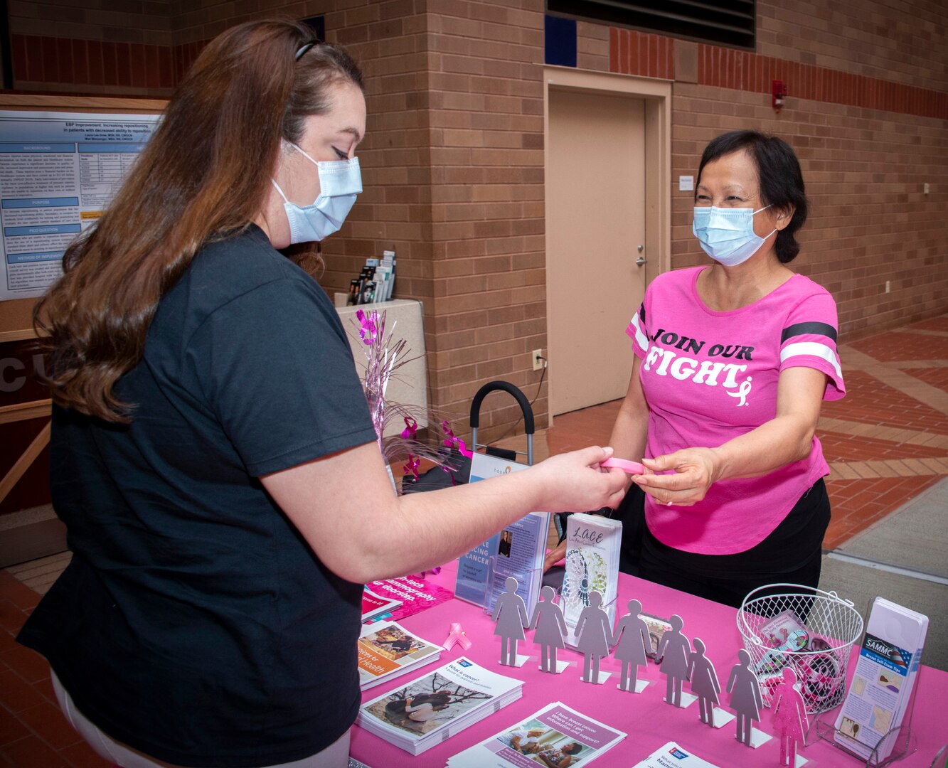 Breast Cancer Awareness event at Brooke Army Medical Center