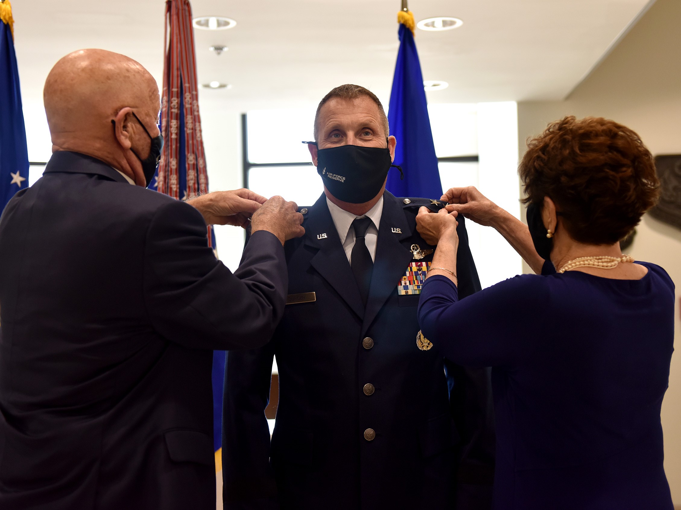 Burger promotes to Major General > Air Force Reserve Command > News Article