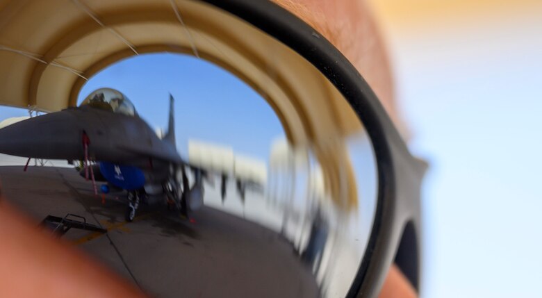 Members of the 379th Expeditionary Maintenance Squadron perform a “hot pit” refueling under the supervision of 378th Expeditionary Operations Group training instructors, Prince Sultan Air Base, Kingdom of Saudi Arabia, May 1, 2021. Hot pit refueling is where maintainers refuel an aircraft while the engine is still running, allowing the aircraft to safely and quickly return to flying. (U.S. Air Force Photo by Senior Airman Samuel Earick)