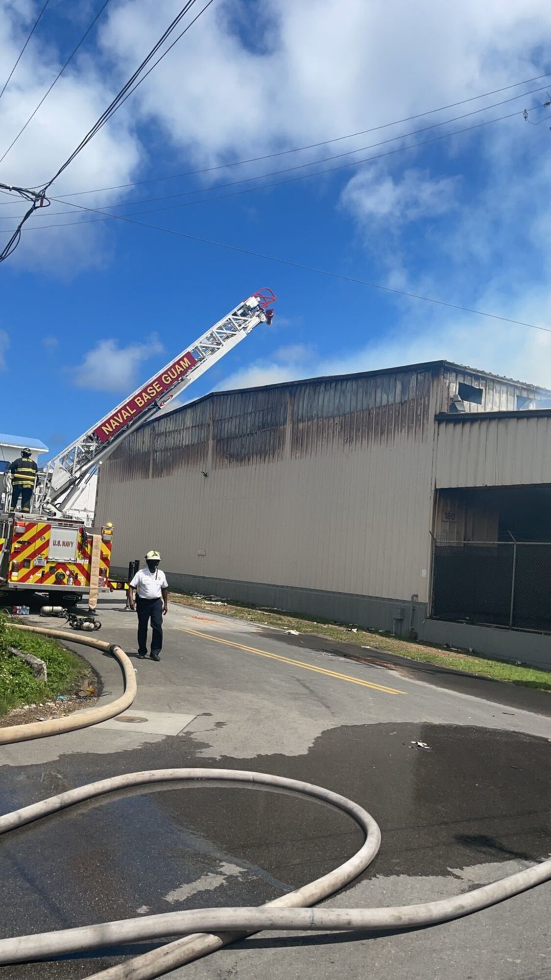 Andersen AFB fights fires with local Fire Department