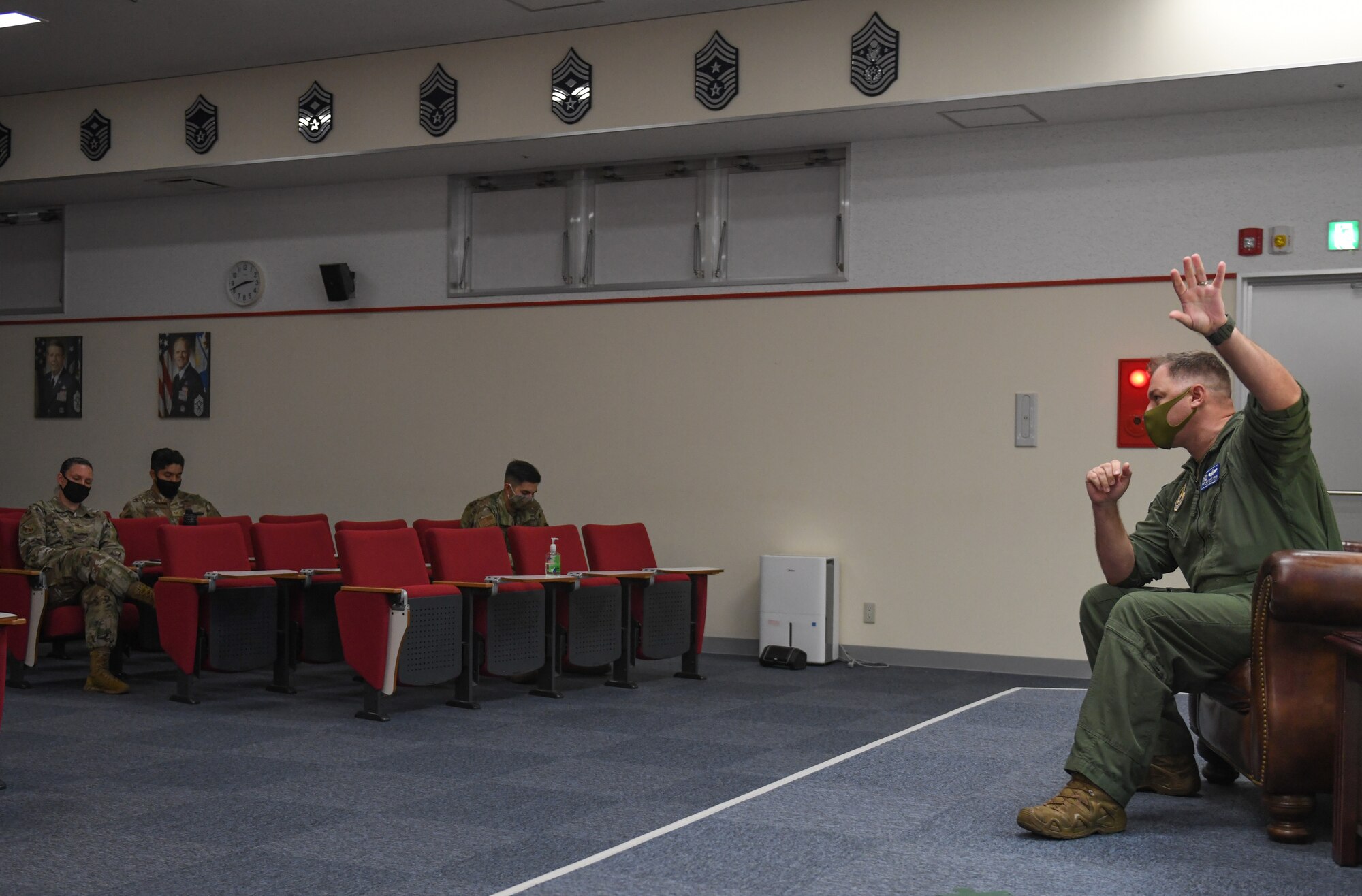 Photo from Storytellers event held on Kadena Air Base, Japan, May 6, 2021.